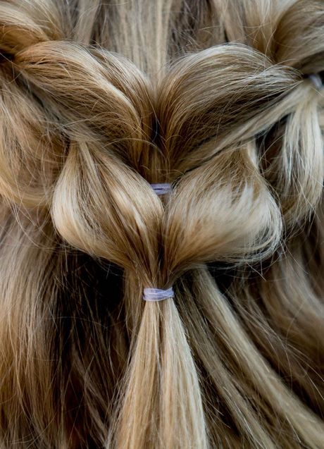 Frisuren mit haargummi