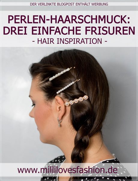 Frisuren mit perlen