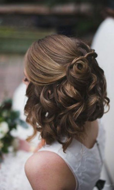 Hochzeit frisuren mit kurzen haaren