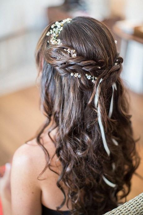 Lange haare frisuren hochzeit