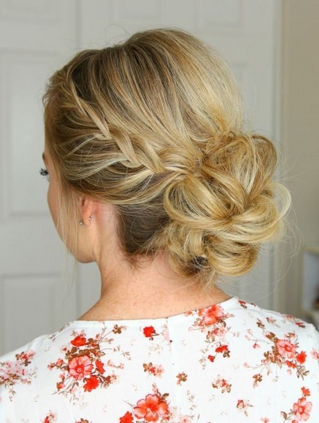 Festliche frisuren halblanges haar