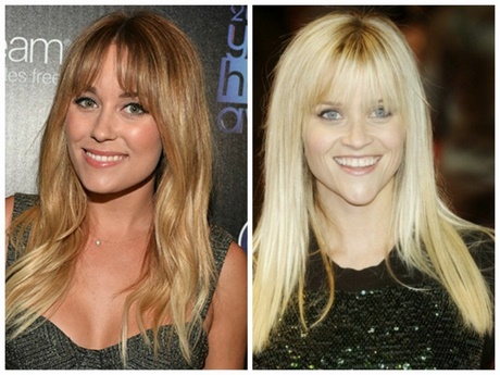 Frisuren blond mittellang mit pony
