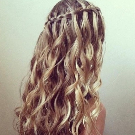 Konfirmations frisuren locken