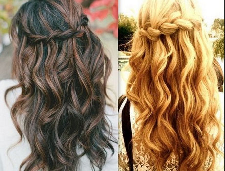 Konfirmations frisuren locken