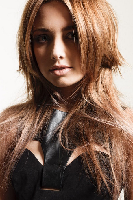 Lange haare fransig