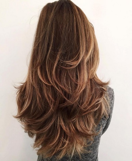 Lange haare fransig