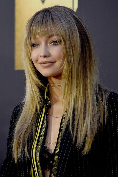 Lange haare fransig