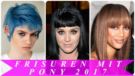 Frisuren pony 2017