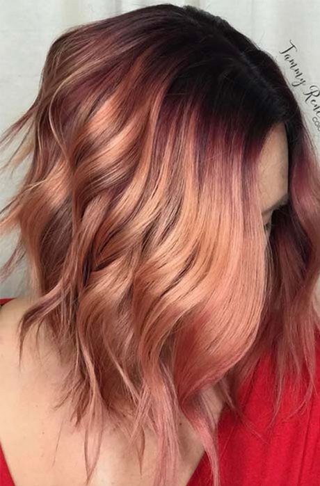 Frisuren haarfarben 2019