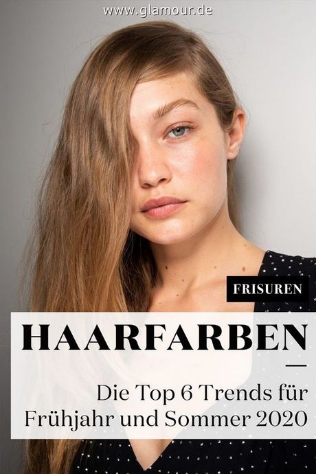 Haarfarbe trend sommer 2020