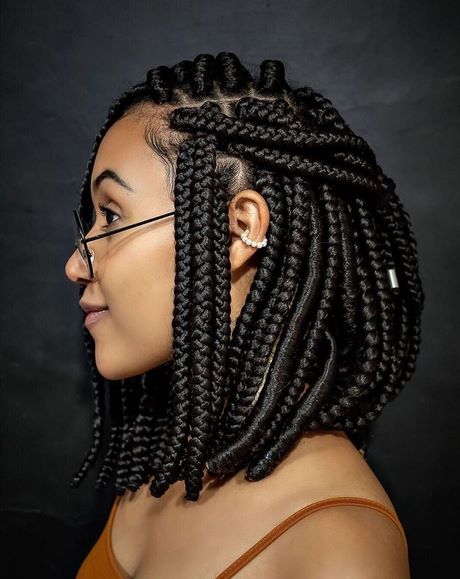 Afro zöpfe flechten