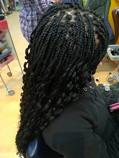 Afro zöpfe flechten
