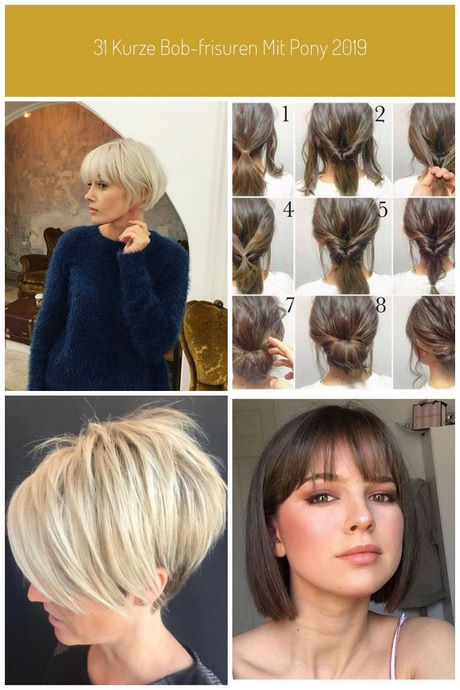 Bob frisuren bilder mit pony