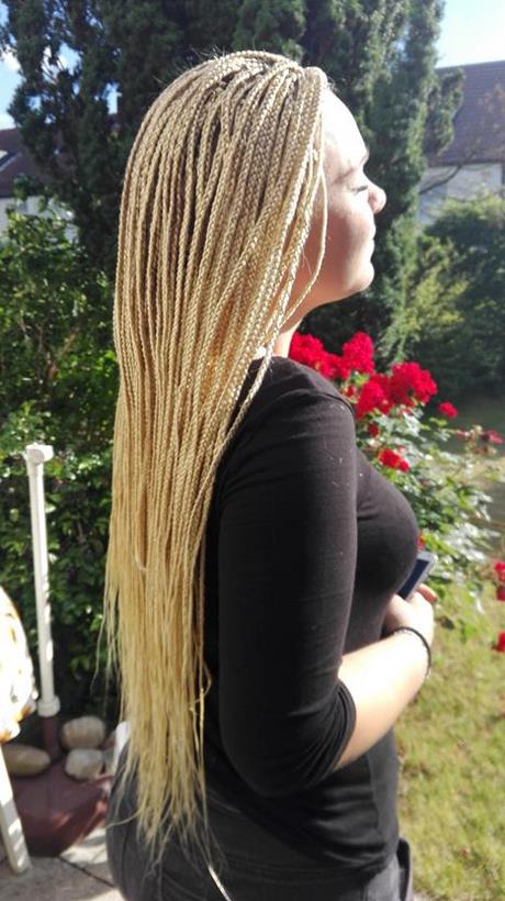 Braids blonde haare