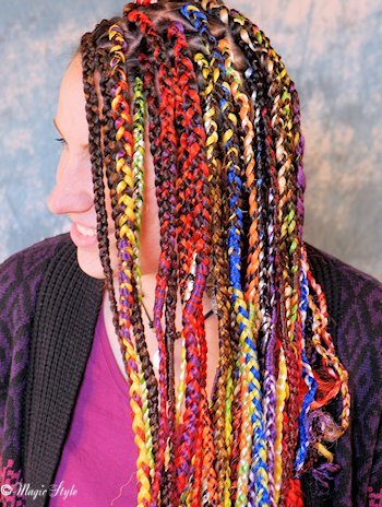 Braids bunt