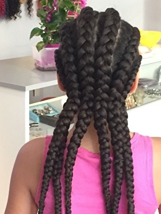 Dreadlocks geflochten