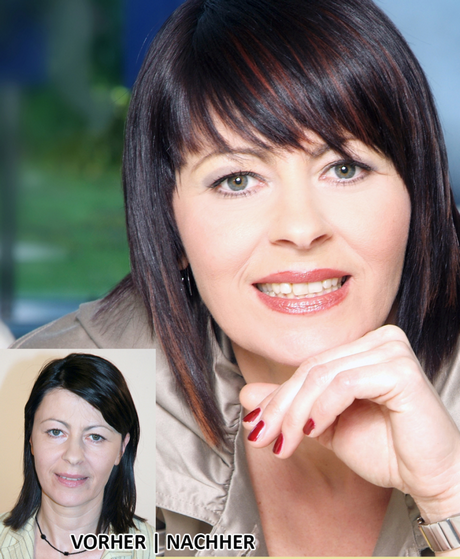 Frisuren ab 50 vorher nachher