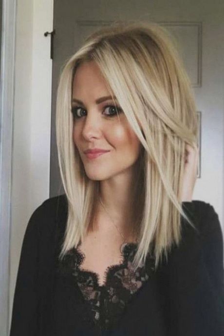 Frisuren blond mittellang feines haar