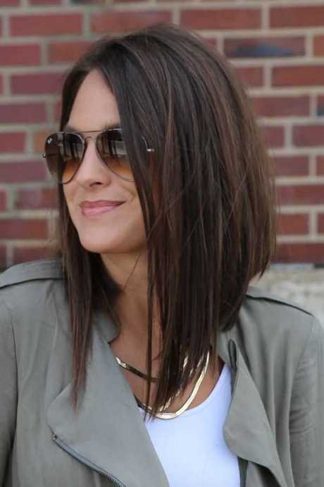 Frisuren long bob mit pony