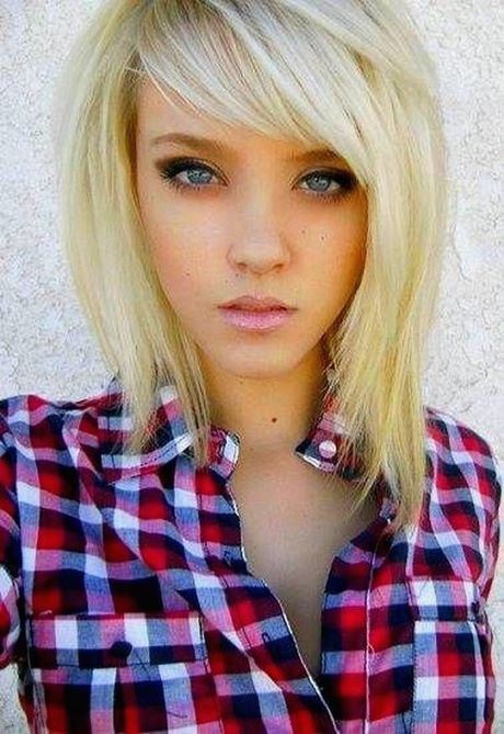 Frisuren mittellang mit pony und brille