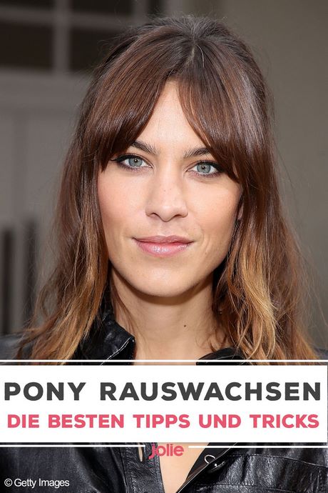 Frisuren zum pony rauswachsen lassen