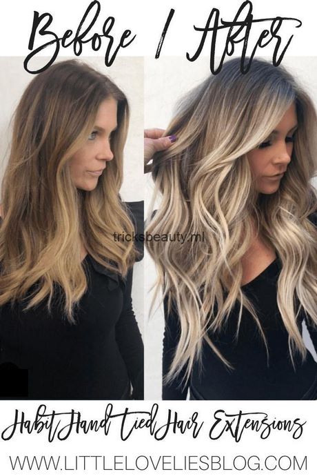 Long bob blond vorher nachher