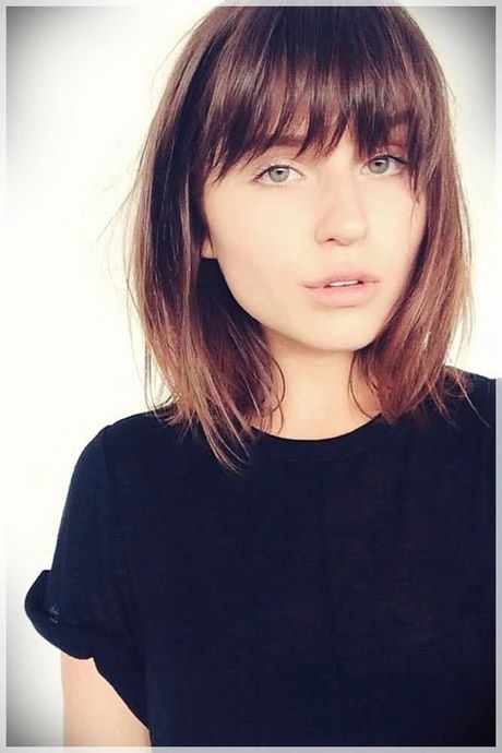 Short bob mit pony