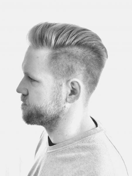 Sidecut männer mit übergang